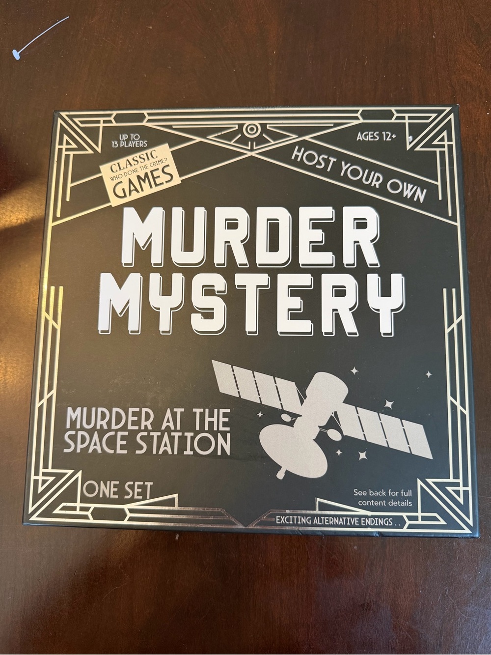 NWT Sealed Host Your Own Murder Mystery: Murder at the Space Station